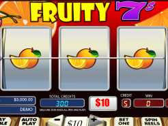 Play Lucky Fruity 7's Slots now!
